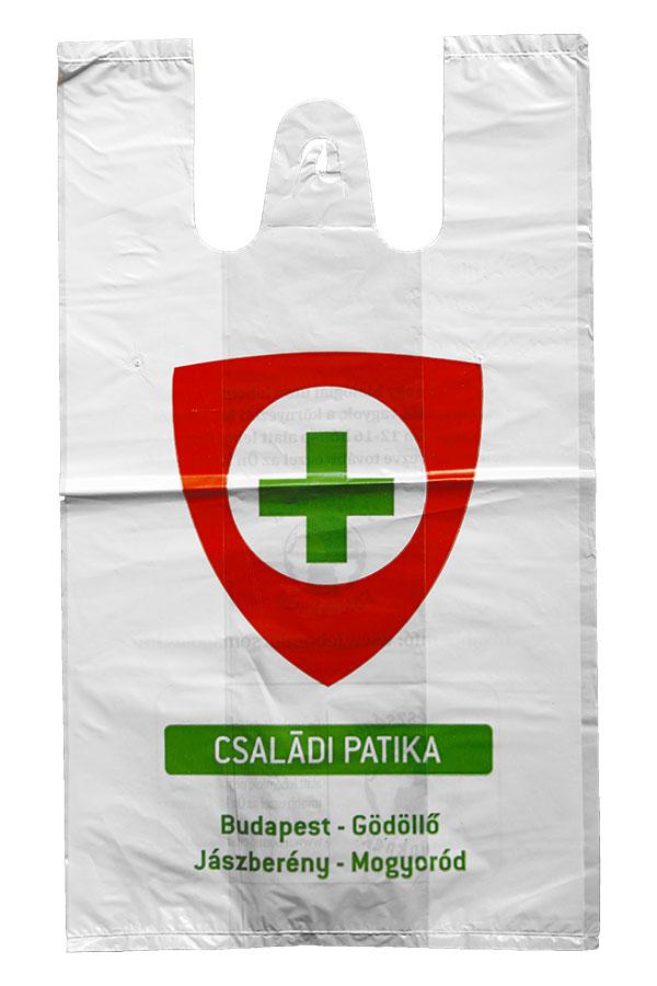 Biológiai úton lebomló műanyag táskák egyedi grafikával Biológiai úton lebomló műanyag táskák egyedi grafikával